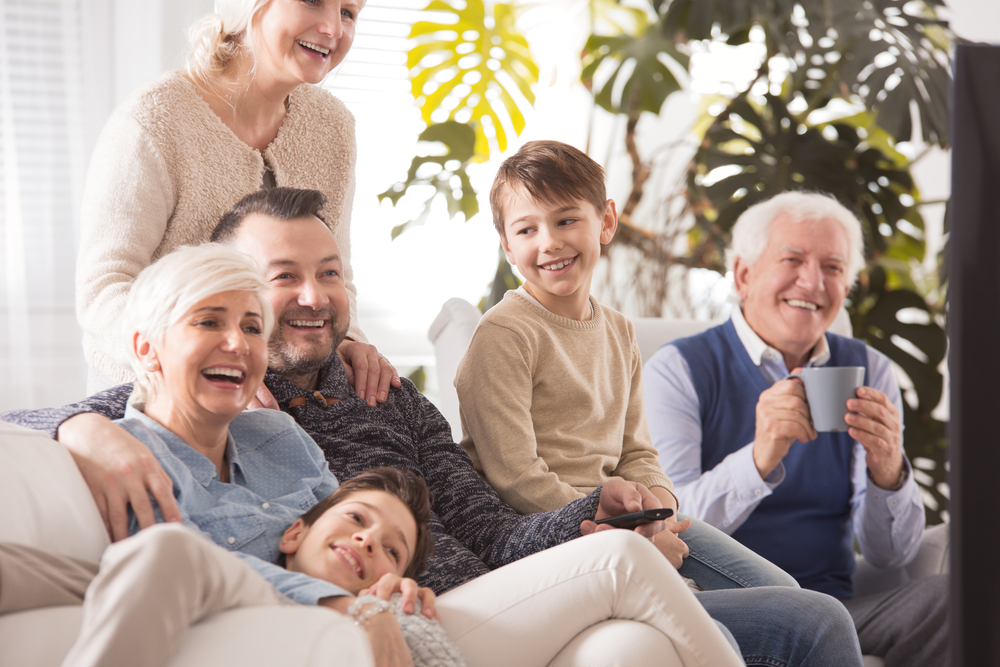 Good relations are always found in a close and warm family